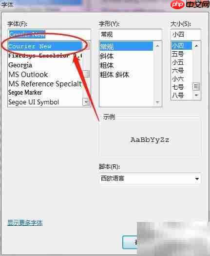 Source Insight字体设置技巧
