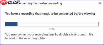 Win10系统和macOS系统如何使用缩放记录屏幕？