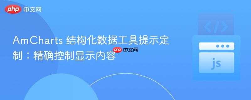 AmCharts 结构化数据工具提示定制:精确控制显示内容