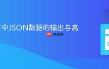 Go语言中JSON数据的输出与高效处理