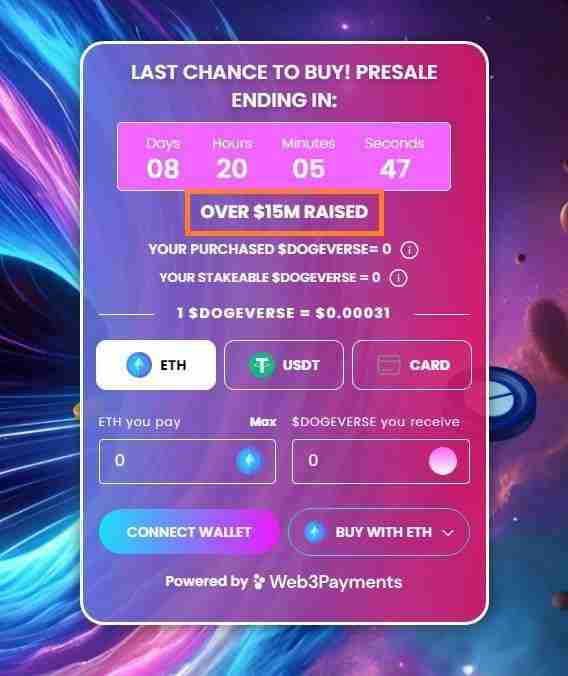 DOGEVERSE是什么?DOGEVERSE代币经济学、价格趋势及未来展望