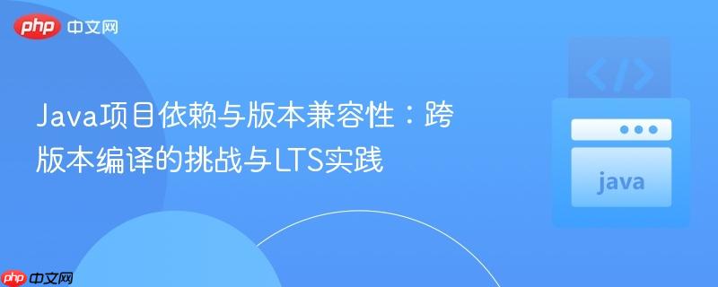 Java项目依赖与版本兼容性:跨版本编译的挑战与LTS实践