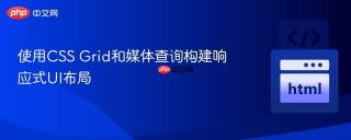 使用CSS Grid和媒体查询构建响应式UI布局