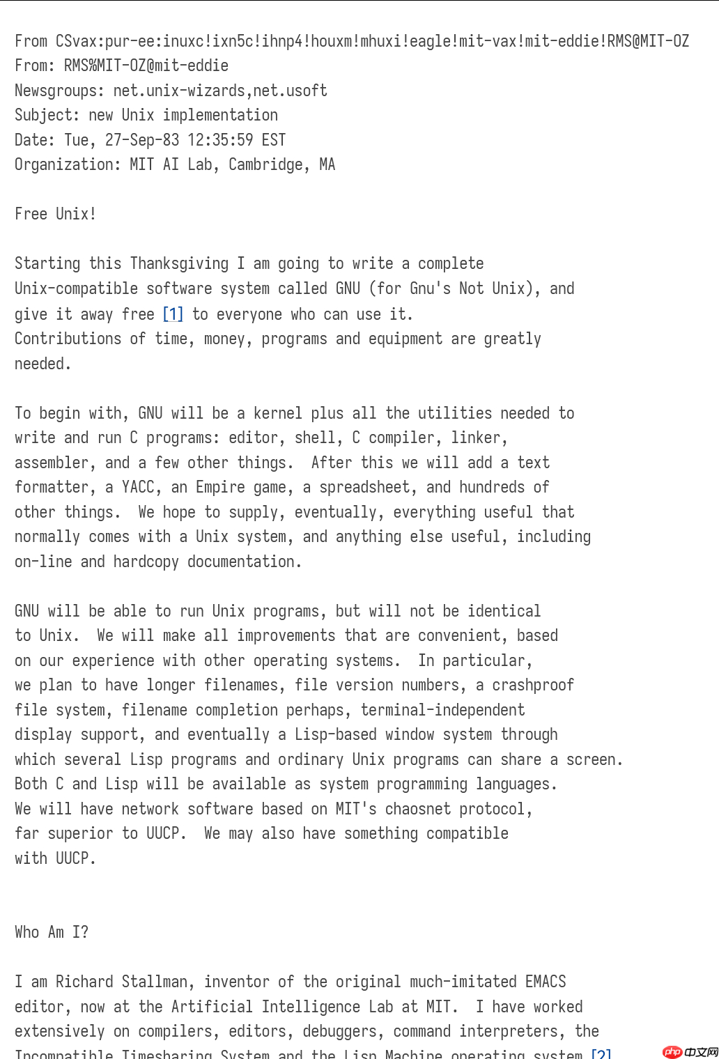 GNU 项目 42 岁生日快乐!