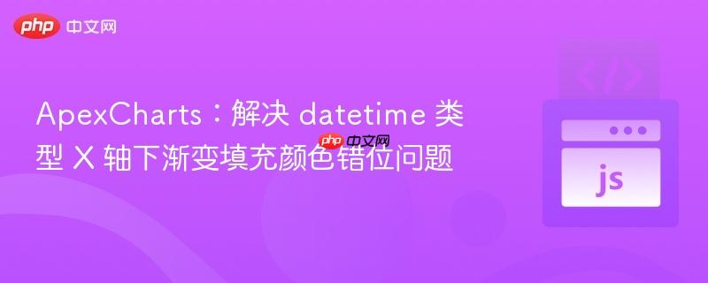 ApexCharts:解决 datetime 类型 X 轴下渐变填充颜色错位问题