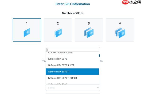 RTX 50 SUPER显卡现身:海韵电源计算器出现5070/Ti SUPER、功率更高