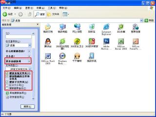 xp系统隐藏文件快速搜索方法