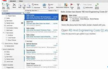 win10使用Outlook查看邮件时内容显示不全？
