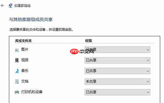 Win10如何创建家庭组？Win10创建家庭组网络共享的方法