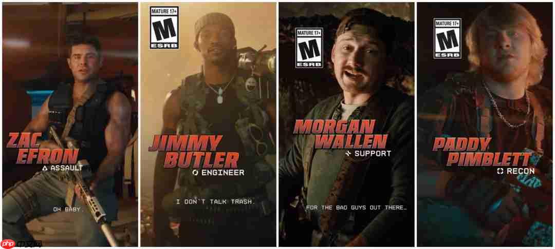 《战地6》官方真人发售宣传片 公开嘲讽COD名人皮肤