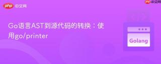 Go语言AST到源代码的转换：使用go/printer