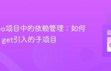 Git与Go项目中的依赖管理：如何处理go get引入的子项目