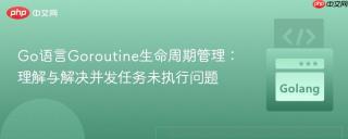 Go语言Goroutine生命周期管理：理解与解决并发任务未执行问题