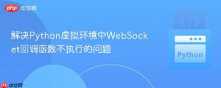 解决Python虚拟环境中WebSocket回调函数不执行的问题