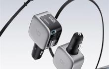 99元!酷态科10号超级车充伸缩线发布:2C+1A接口、多口100W快充