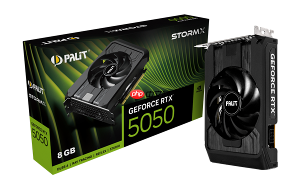 同德首款!推出RTX 5050 StormX单风扇显卡:170mm ITX设计
