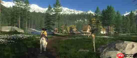 博主分享《羊蹄山之魂》不同画质模式截图:PS5Pro光追美如画