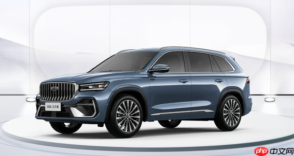 2025年1-8月燃油SUV销量榜：星越L夺冠 自主车型崛起