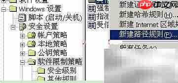 Win2003设置受限用户方法