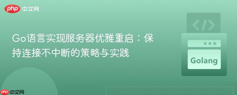 Go语言实现服务器优雅重启:保持连接不中断的策略与实践