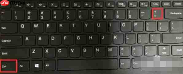 Win10系统如何调整电脑字体大小?