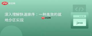 深入理解快速排序：一种高效的就地分区实现
