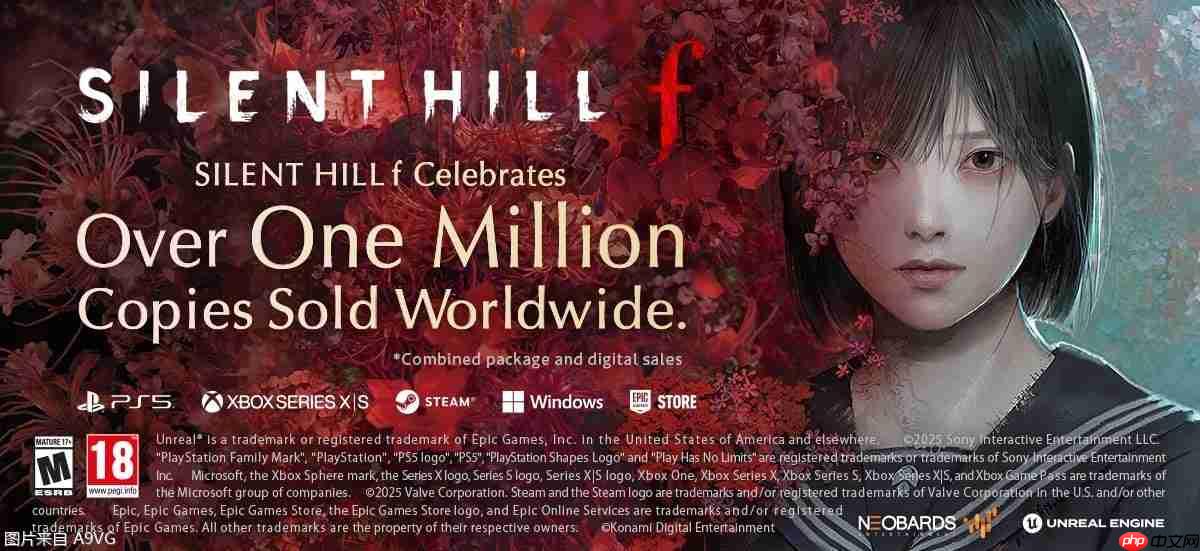 《寂静岭f》全球总销量已突破一百万套