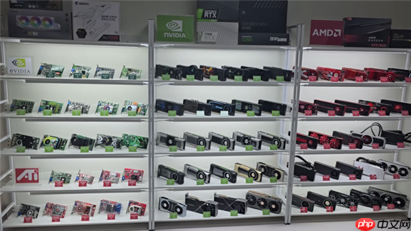 终极硬核显卡收藏家！收集初代NVIDIA/AMD到今日旗舰：见证三十年GPU风云