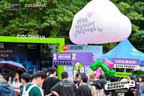 七彩虹RTX50系体验站圆满收官  引爆校园AI科技热潮