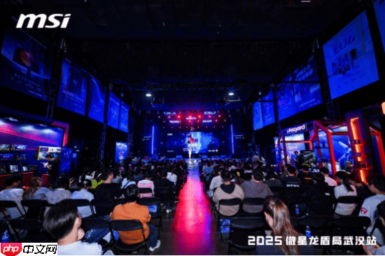 微星2025龙盾局武汉站盛大举办，超频盛宴共绘硬件江湖
