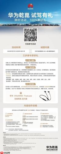 十余家汽车品牌联袂开启试驾盛宴  “华为乾崑 试驾有礼”活动正式启动