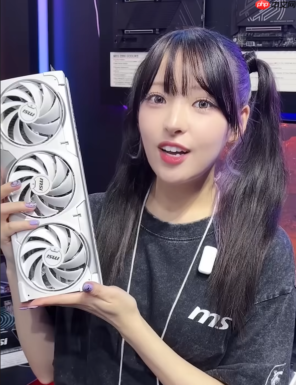 独特设计有大用途！微星RTX 5070 Ti新设计：16Pin接口位置很妙