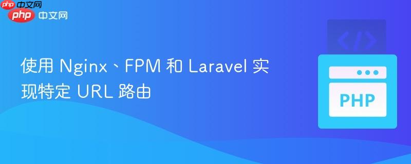 使用 Nginx、FPM 和 Laravel 實(shí)現(xiàn)特定 URL 路由