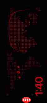 如何禁止iPhone15待机显示红色调屏幕