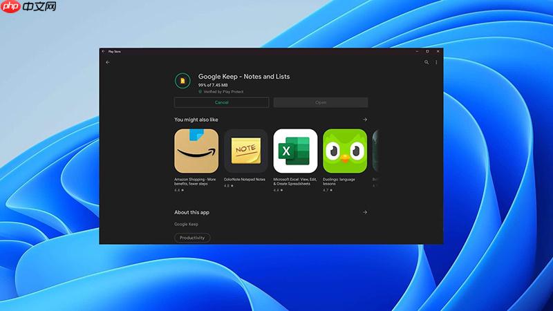 Windows 11安装Google Play商店详细教程