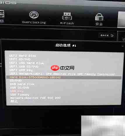 如何设置硬盘为启动项