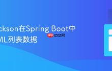 使用Jackson在Spring Boot中解析XML列表数据