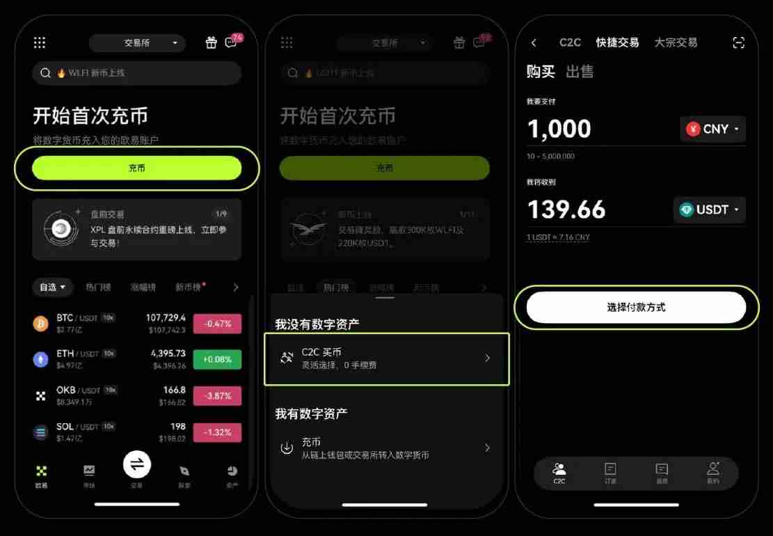 欧易C2C上线新手友好商家,如何找到并与OKX C2C新手友好商家进行交易?