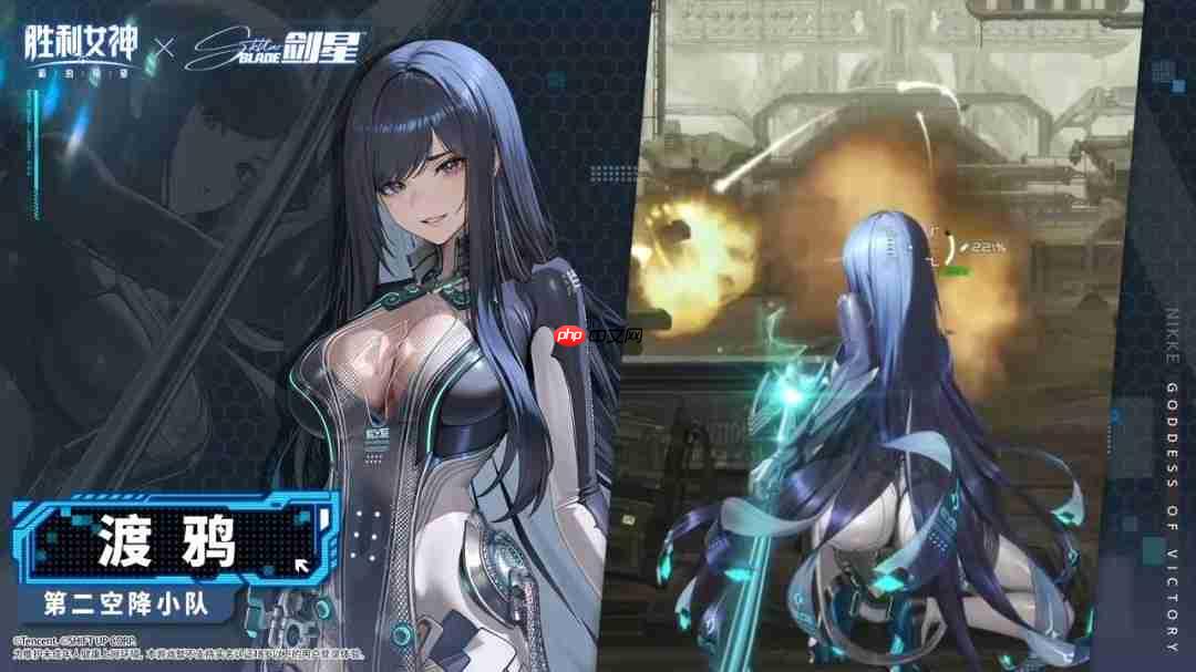 《胜利女神》国服和《剑星》联动演示 渡鸦太美了