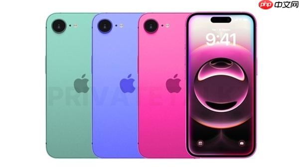 iPhone 17e屏幕仍然是60Hz：跟iPhone 17差距拉大