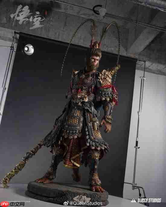 限量99体!《黑神话》大圣金甲1/1全身像:售99800元