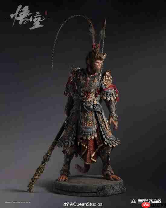 限量99体!《黑神话》大圣金甲1/1全身像:售99800元