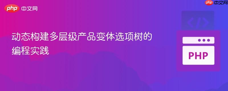 动态构建多层级产品变体选项树的编程实践