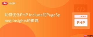如何优化PHP Include对PageSpeed Insights的影响