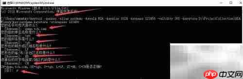JDK keytool证书生成指南