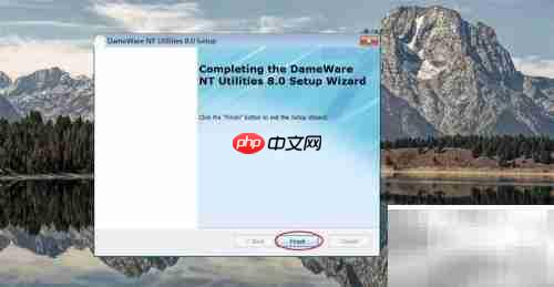 Windows安装Dameware远程控制教程