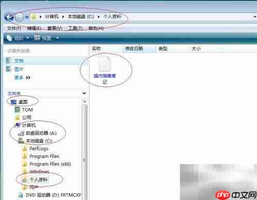 Vista显示隐藏文件方法