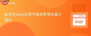 如何在Web应用中高效管理与展示图片