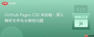 GitHub Pages CSS 未加载：深入解析文件名与路径问题