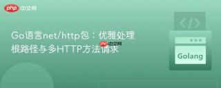 Go语言net/http包：优雅处理根路径与多HTTP方法请求